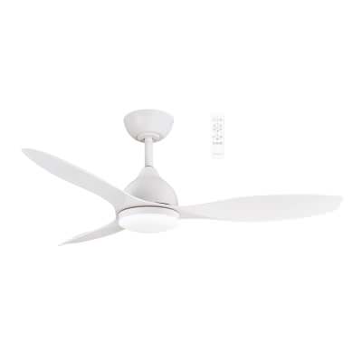 Martec Elite Indoor / Outdoor Smart DC Ceiling Fan with CCT Dimmable LED Light, 132cm/52