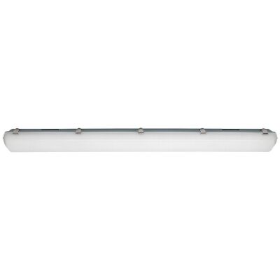 Wave Commercial Grade IP65 Tri-Proof LED Batten Fix Ceiling Light with Emergency Kit, 40W