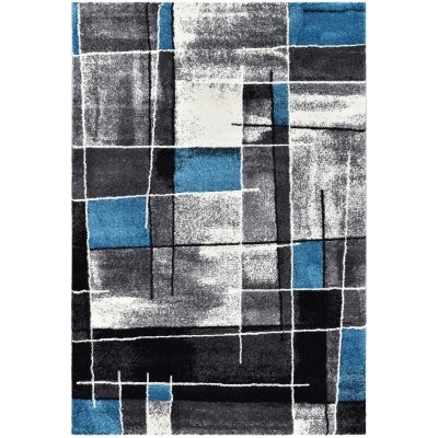 Dahlia No.029 Modern Rug, 380x280cm, Turquoise