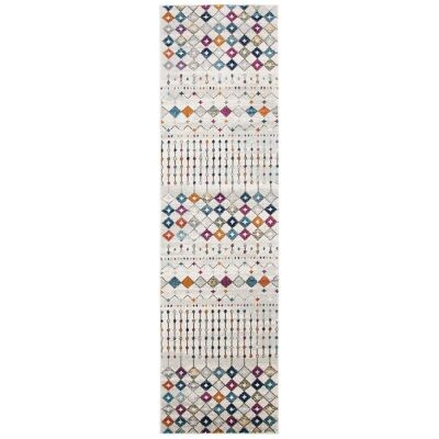 Mirage Peggy Tribal Morrocan Runner Rug, 80x500cm