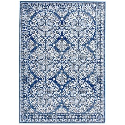 Mirage Gwyneth Transitional Rug, 200x290cm, Navy