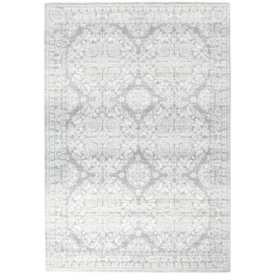 Mirage Gwyneth Transitional Rug, 200x290cm, Silver