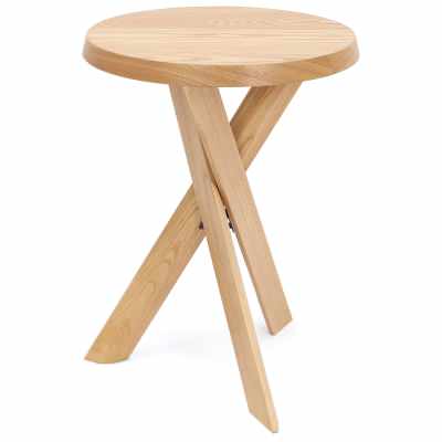Kaivo Wooden Round Side Table, Large