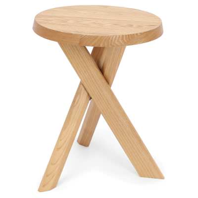 Kaivo Wooden Round Side Table, Small