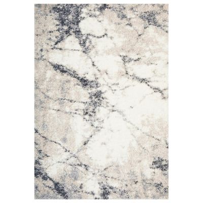 Moonlight Marble Zenith Shag Rug, 400x300cm