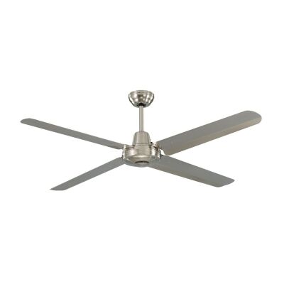 Martec Precision 304 Stainless Steel AC Ceiling Fan, 120cm/48'', Brushed Nickel