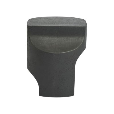 Arcos Concrete Indoor / Outdoor Side Table, Black