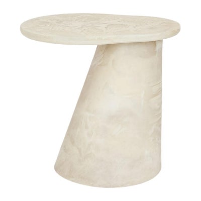 Cloud Resin Side Table, Off White