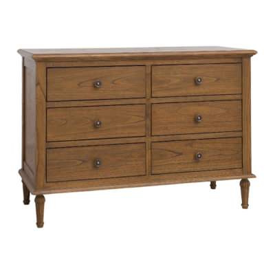 Serenity Mindi Wood 6 Drawer Dresser