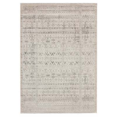 Mustaq Ikop Bohemian Rug, 300x196cm, Light Grey