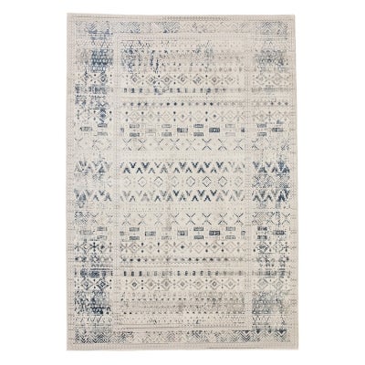 Mustaq Ikop Bohemian Rug, 150x80cm, Navy