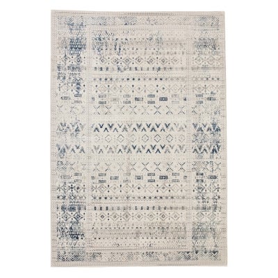 Mustaq Ikop Bohemian Rug, 230x160cm, Navy