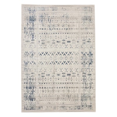 Mustaq Ikop Bohemian Rug, 300x196cm, Navy