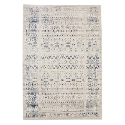 Mustaq Ikop Bohemian Rug, 400x296cm, Navy