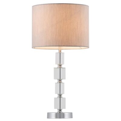 Ester Metal & Glass Base Table Lamp