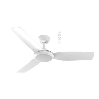 Martec Viper Indoor / Outdoor Smart DC Ceiling Fan with CCT Dimmable LED Light, 3 Blade, 122cm/48