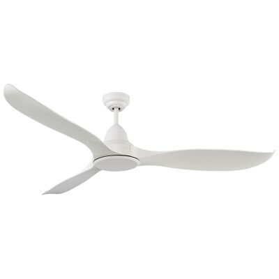 Martec Wave DC Ceiling Fan with Remote, 132cm/52", White
