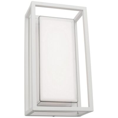 Cayman IP54 LED Outdoor Wall Light, White