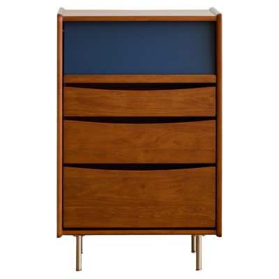 Misaku Boxwood Flip-up Door & 3 Drawer Tallboy