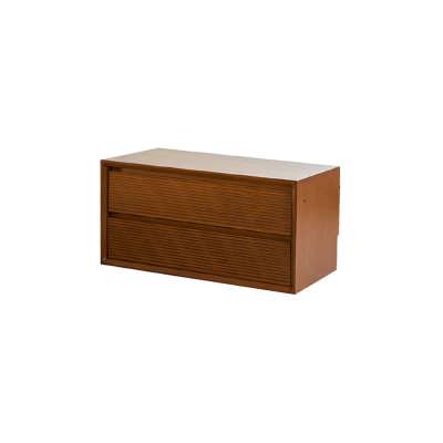 Akita Boxwood Modular Storage Unit, 2 Drawers