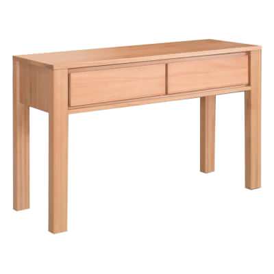 Ashforde Messmate Timber 2 Drawer Console Table, 120cm