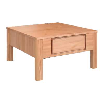 Ashforde Messmate Timber Square Coffee Table, 80cm