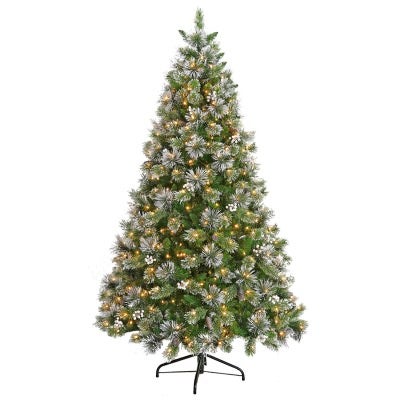 Bryson Pine LED Light Up Artificial Christmas Tree, 274cm