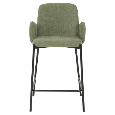 Emerson Fabric Counter Stool, Sage