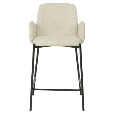 Emerson Fabric Counter Stool, Oat