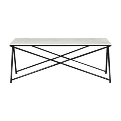 Celle Marble & Metal Coffee Table, 120cm
