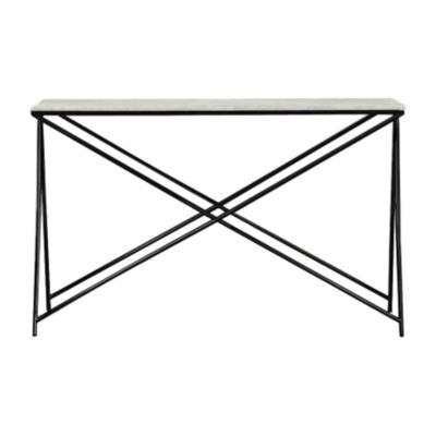 Celle Marble & Metal Console Table, 120cm