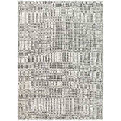 Scandi Reversible Wool Rug, 240x330cm, Grey