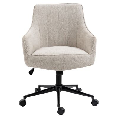New York Fabric Office Chair, Beige