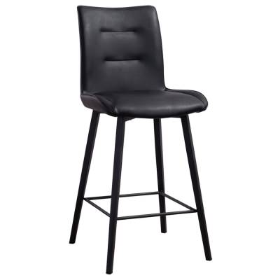 Mairn PU Leather & Metal Counter Stool