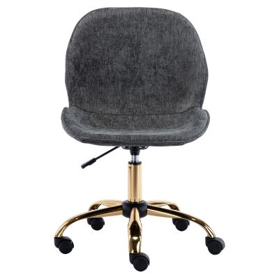 Martock Fabric Office Chair, Dark Grey