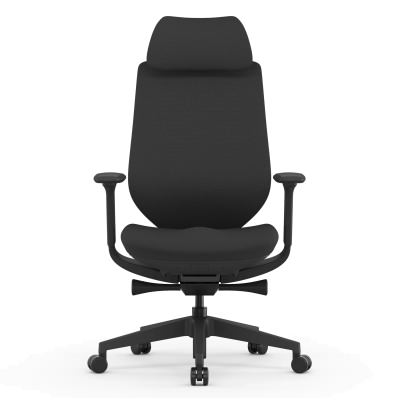 Velran Mesh Fabric Ergonomic Office Chair with Headrest, Black