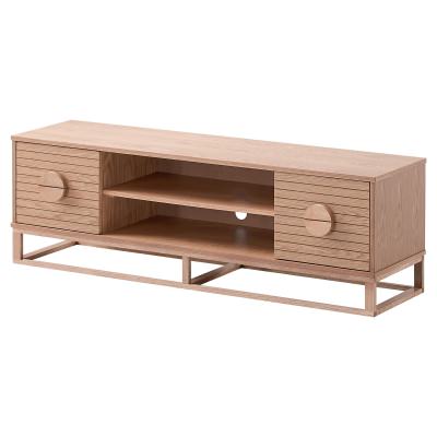 Nerox Wooden 2 Door TV Unit, 165cm, Oak