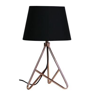 Nolita Metal Base Table Lamp, Copper
