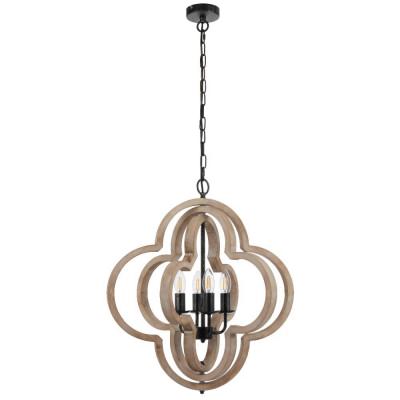 Omar Wood & Iron Pendant Light