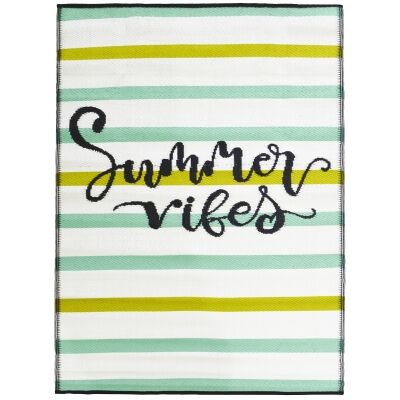 Chatai Summer Vibes Reversible Outdoor Rug, 120x170cm