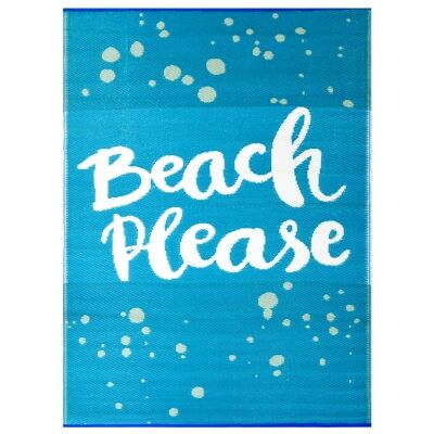 Chatai Beach Please Reversible Outdoor Rug, 90x150cm