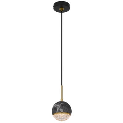 Oneta Ball Pendant Light, Black