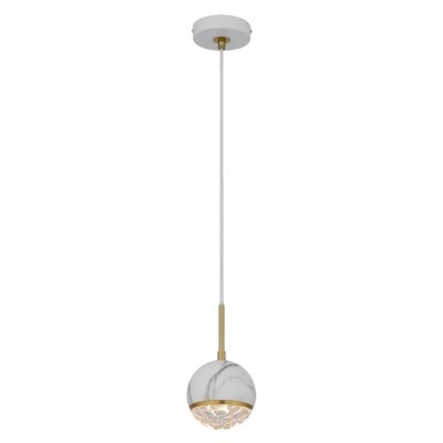 Oneta Ball Pendant Light, White