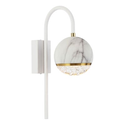 Oneta Arch Arm Wall Light, White