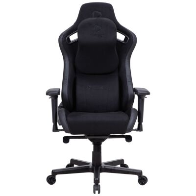 ONEX EV12 Evolution Gaming Chair, Suede Edition, Black