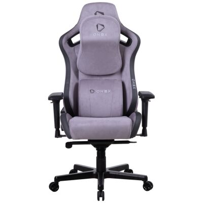 ONEX EV12 Evolution Gaming Chair, Suede Edition, Grey