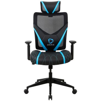 ONEX GE300 Breathable Ergonomic Gaming Chair, Black / Blue