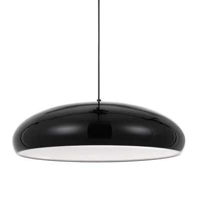 Orlo Dome Pendant Light, Large, Black