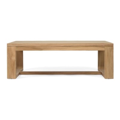 Tanoa Teak Timber Outdoor Coffee Table, 122cm