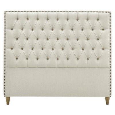 Queenscliff Tufted Fabric Bed Headboard, King